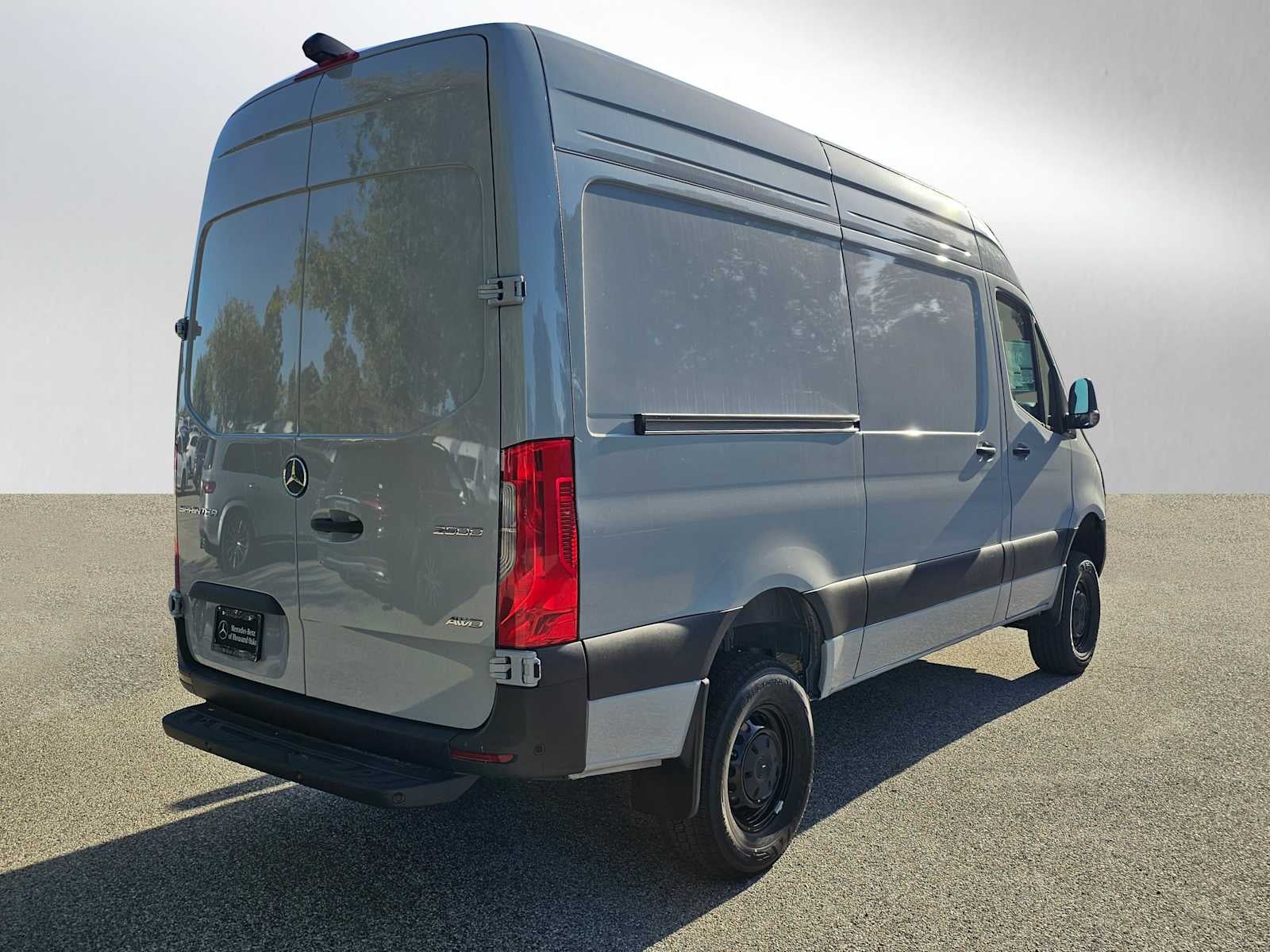 2026 Mercedes-Benz Sprinter — rear three-quarter view